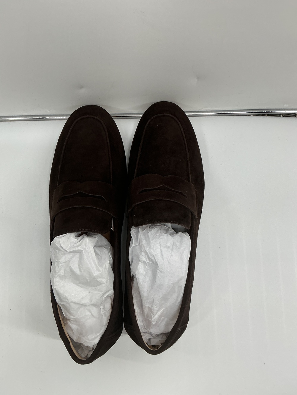 Italian Suede Penny Loafer